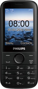 Philips E160 Xenium Dual Sim Black Philips E160 Xenium Dual Sim Black